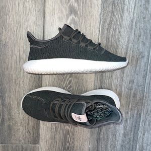 Adidas olive green sneakers